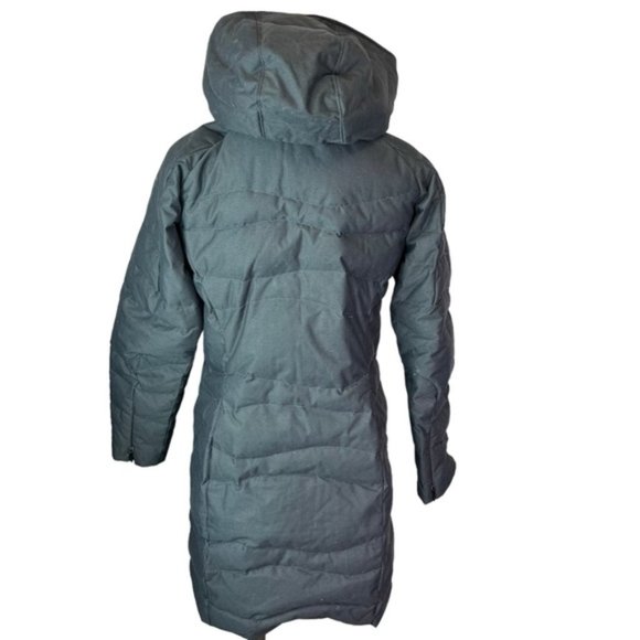 Columbia Omni-Shield Women's Long Down Puffer Gray Removable Hood Size Small - Picture 5 of 11